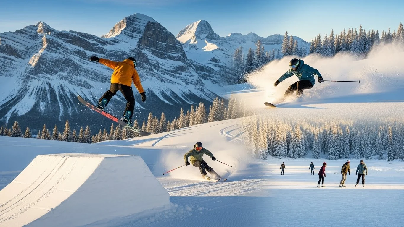 winter sports slogans