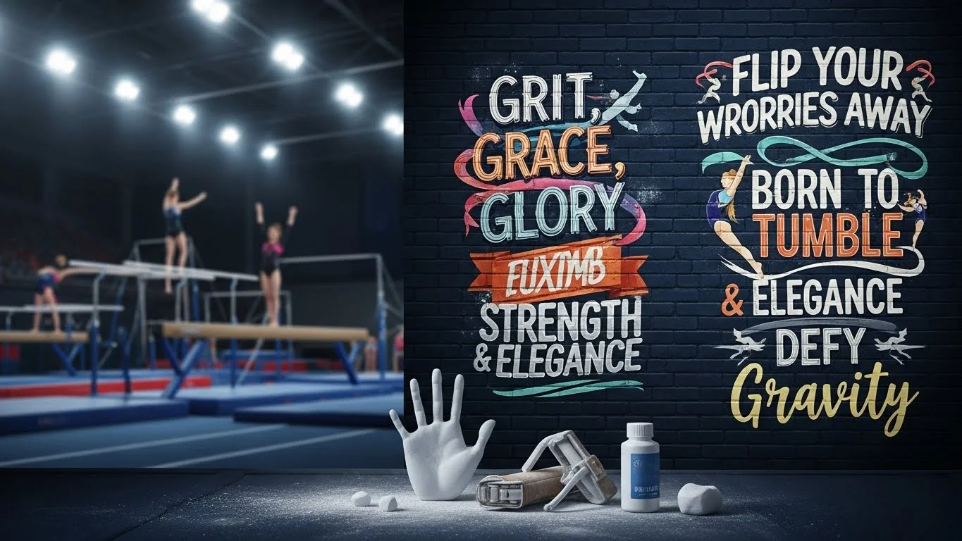 gymnastic slogans