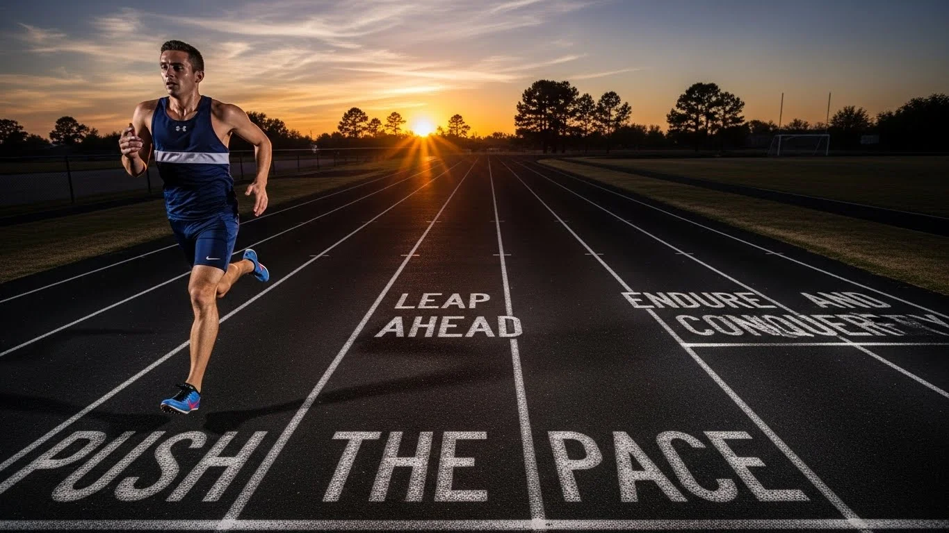 motivational track and field slogans