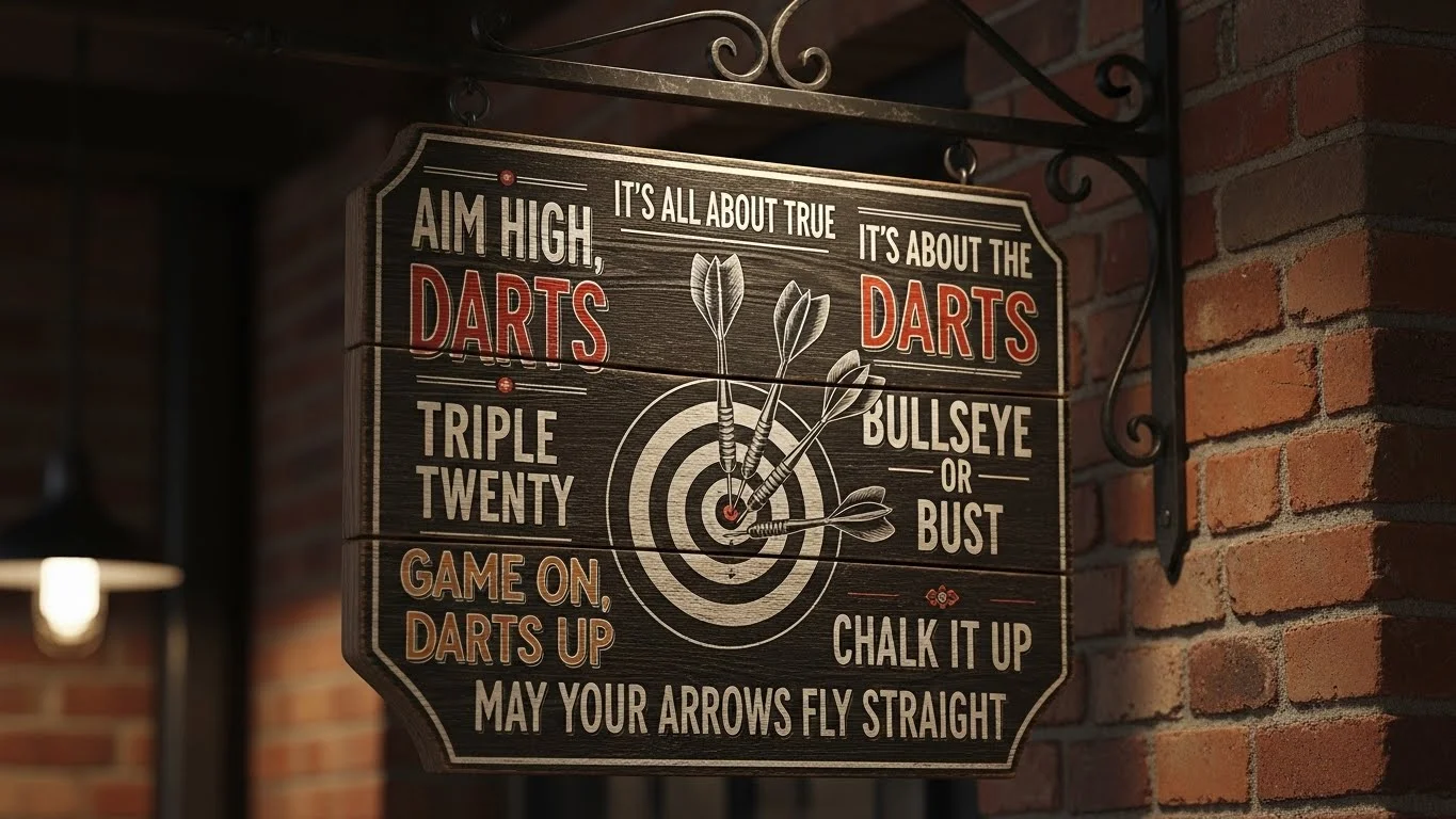 Darts Slogans