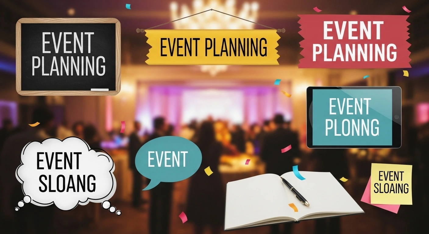 event planning slogans