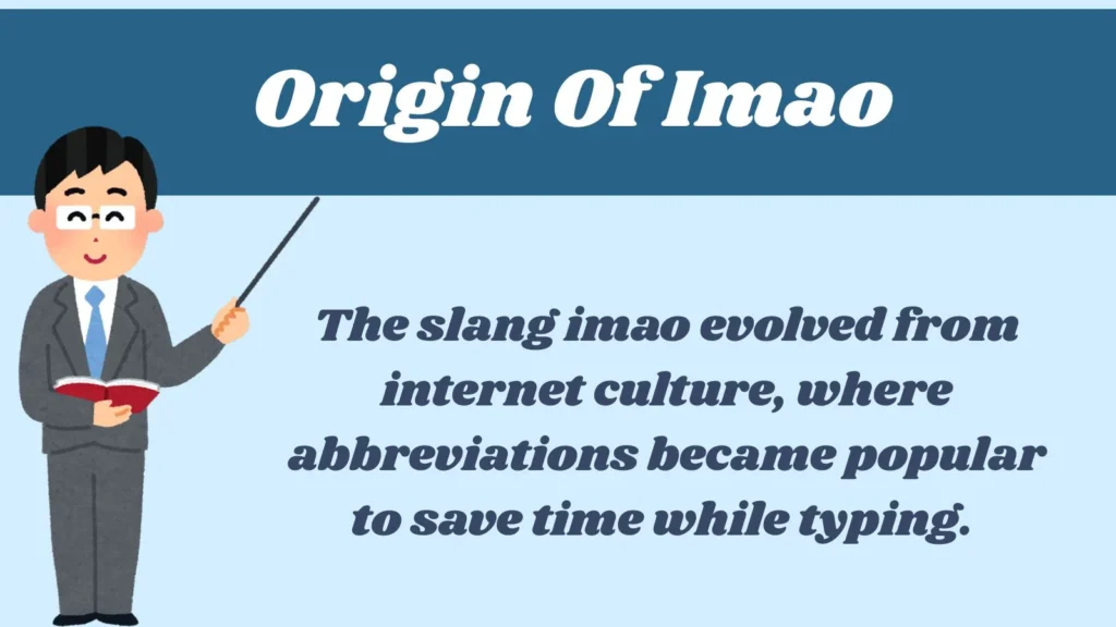 Origin Of Imao 