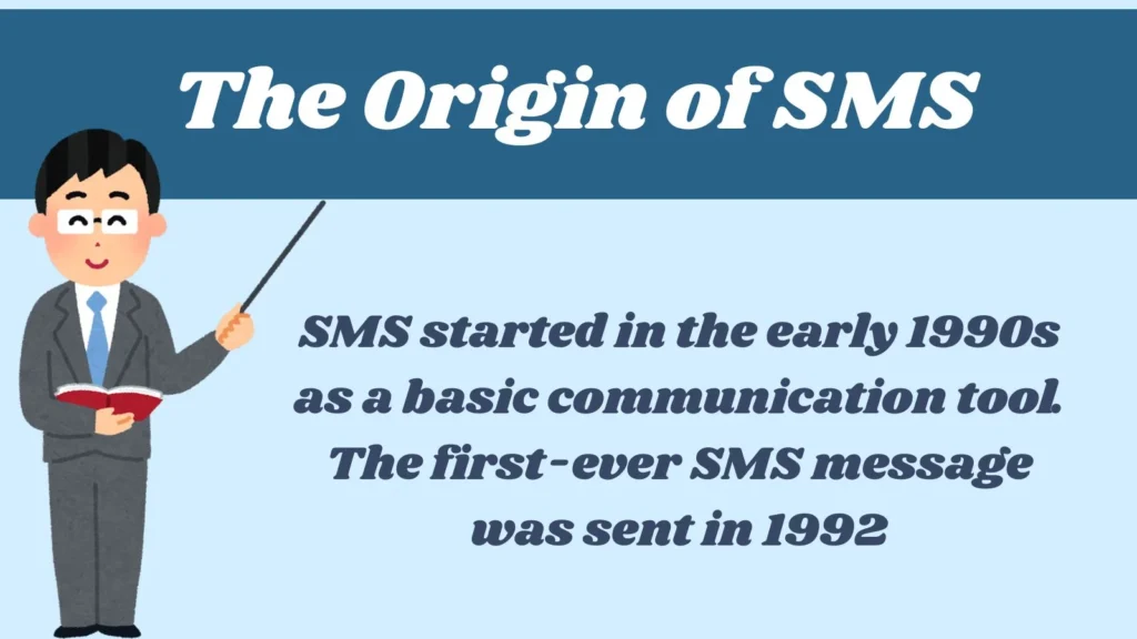 The Origin of SMS 