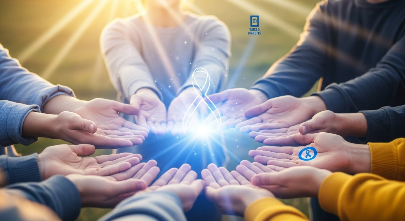World Diabetes Day spread hope slogans