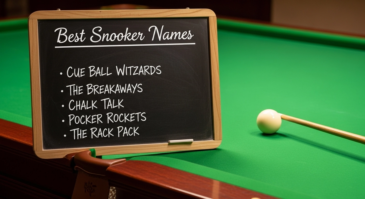 snooker-names-slogans