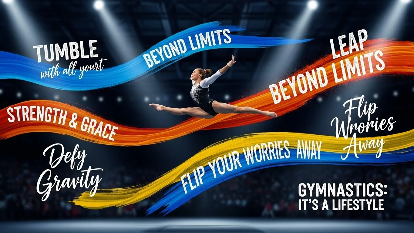 gymnastic slogans