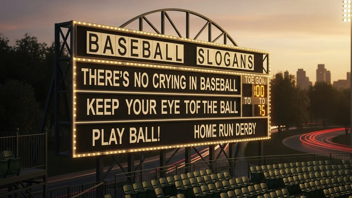 baseball slogans