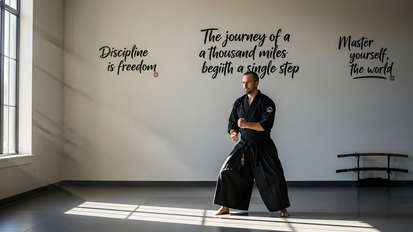 martial art slogans