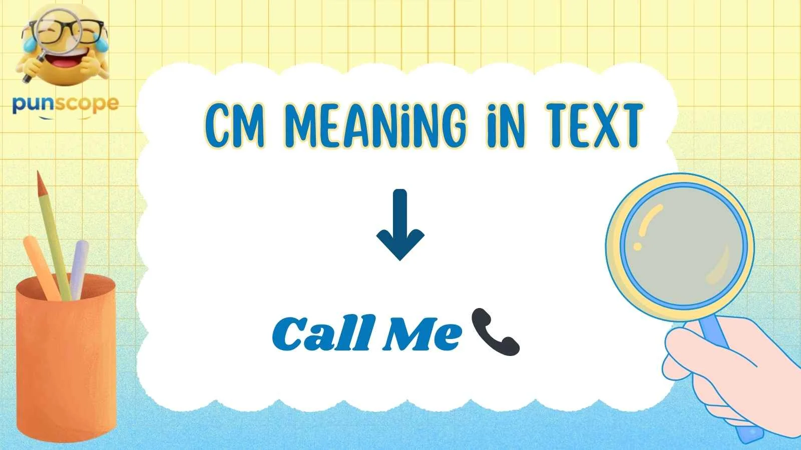 Cm meaning in text