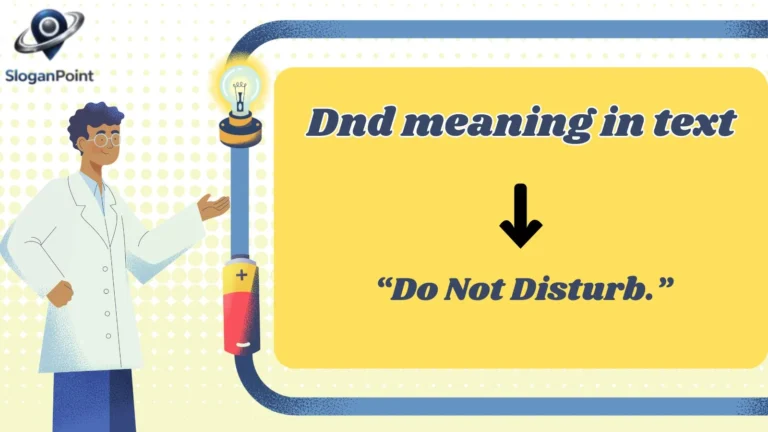 Dnd meaning in text