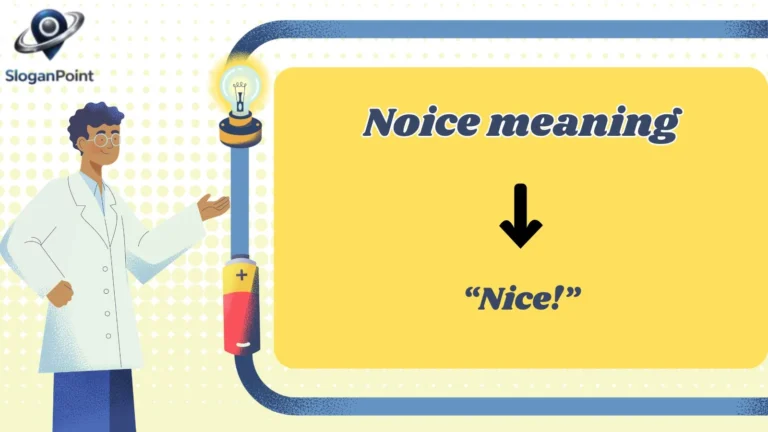 Noice meaning