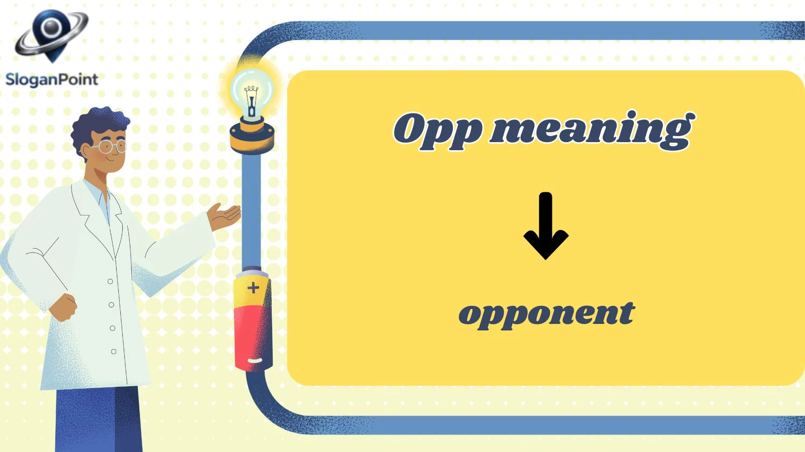 Opp meaning 