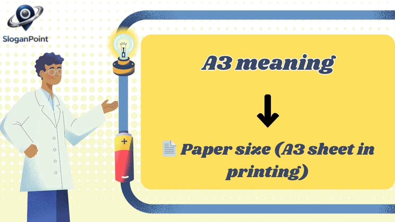 A3 meaning
