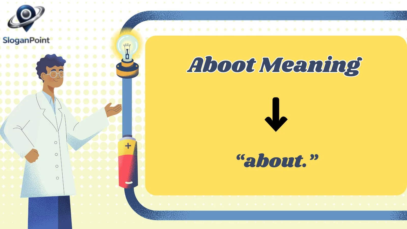 Aboot Meaning