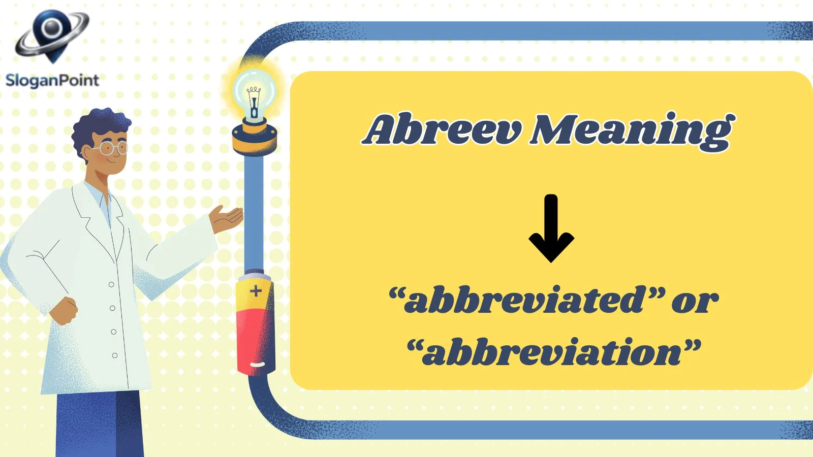Abreev Meaning