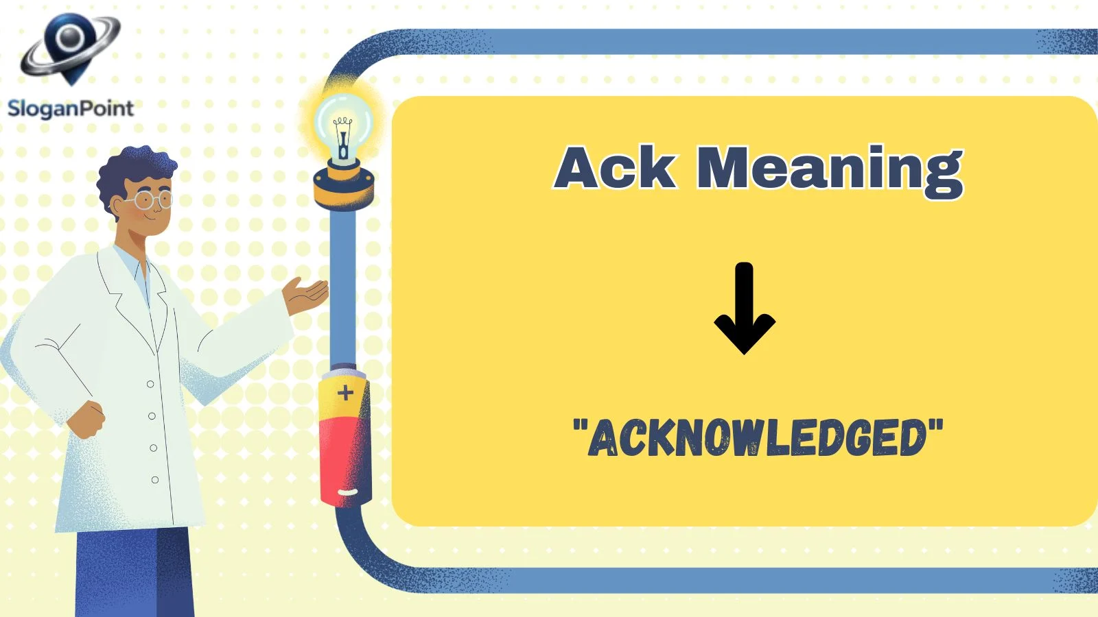 Ack Meaning