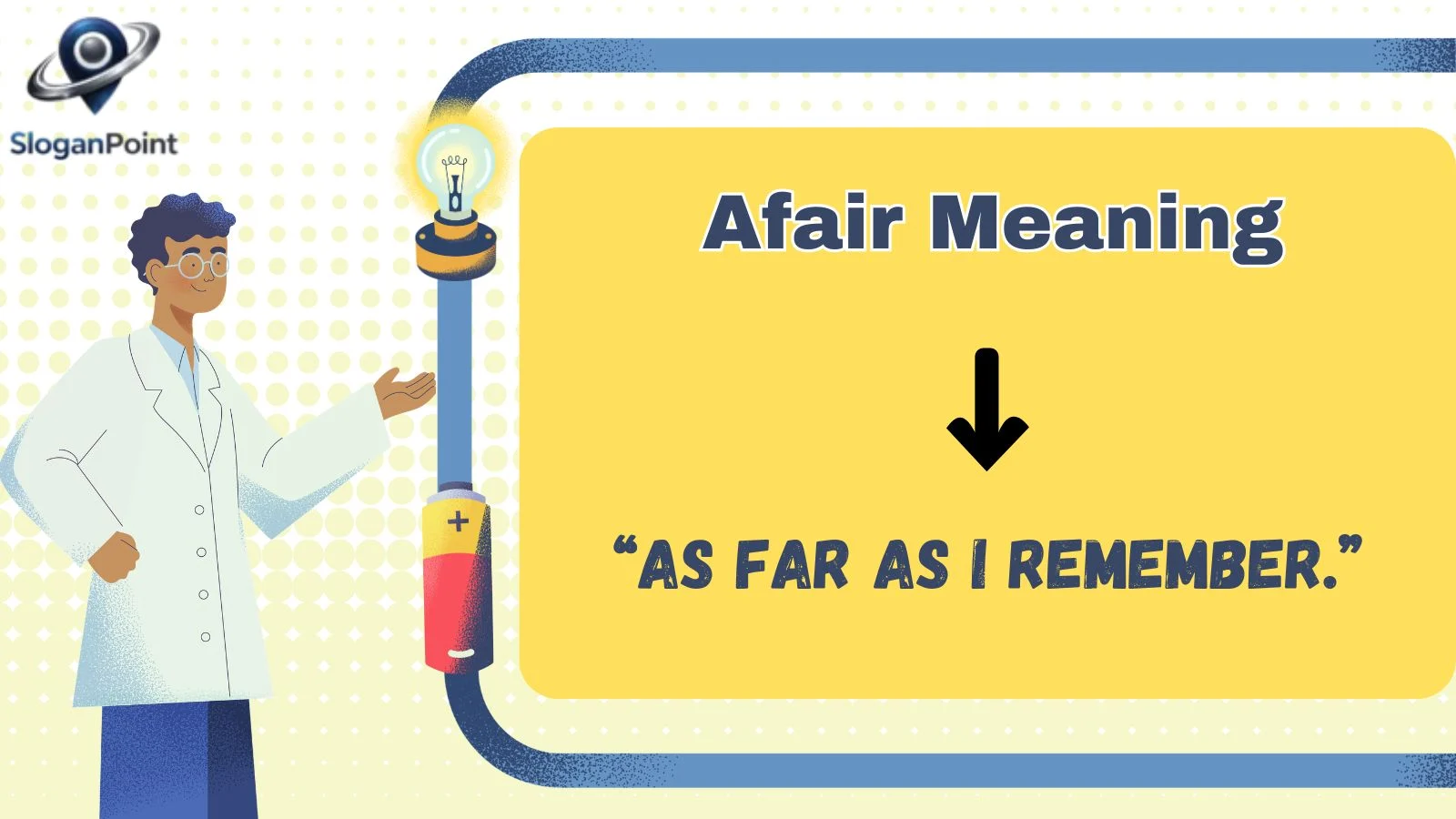 Afair Meaning