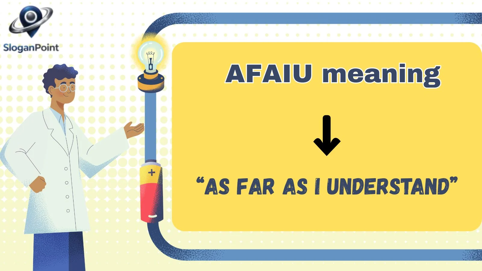 AFAIU meaning